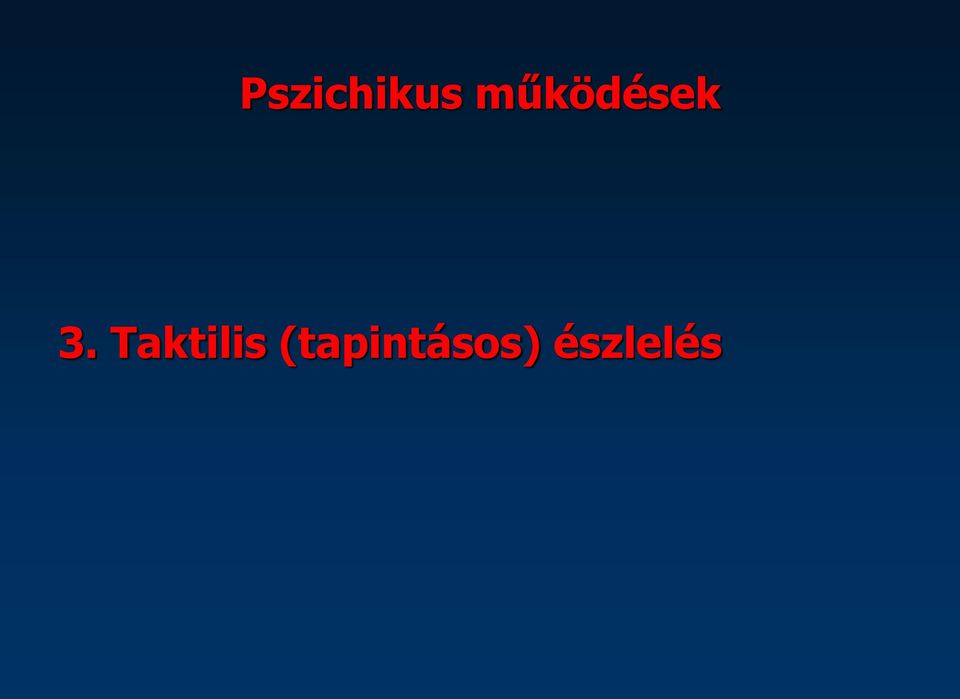 Taktilis