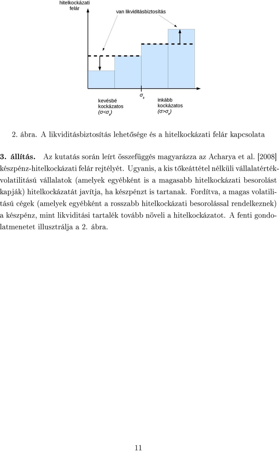 [2008] készpénz-hitelkockázati felár rejtélyét.