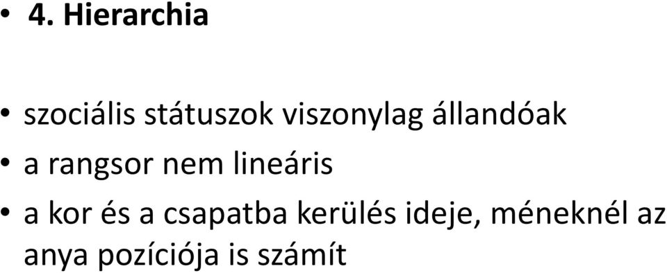 lineáris a kor és a csapatba kerülés