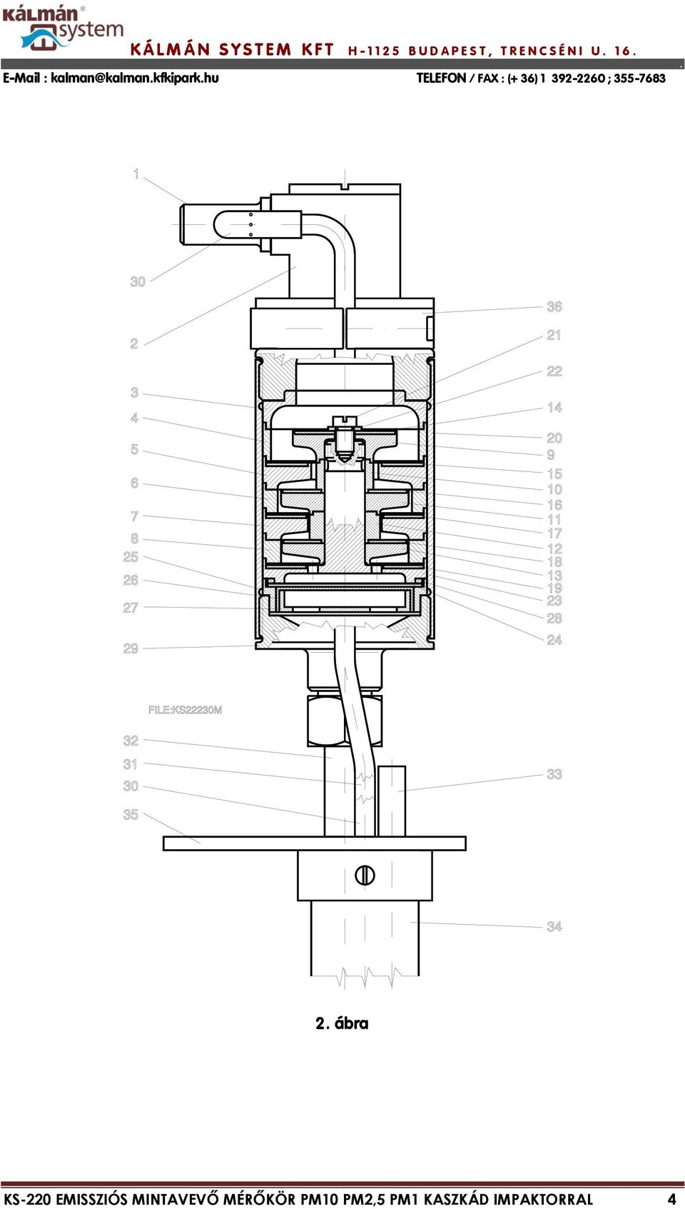TELEFON / FAX : (+ 36) 1 392-2260 ; 355-7683 2 ábra KS-220