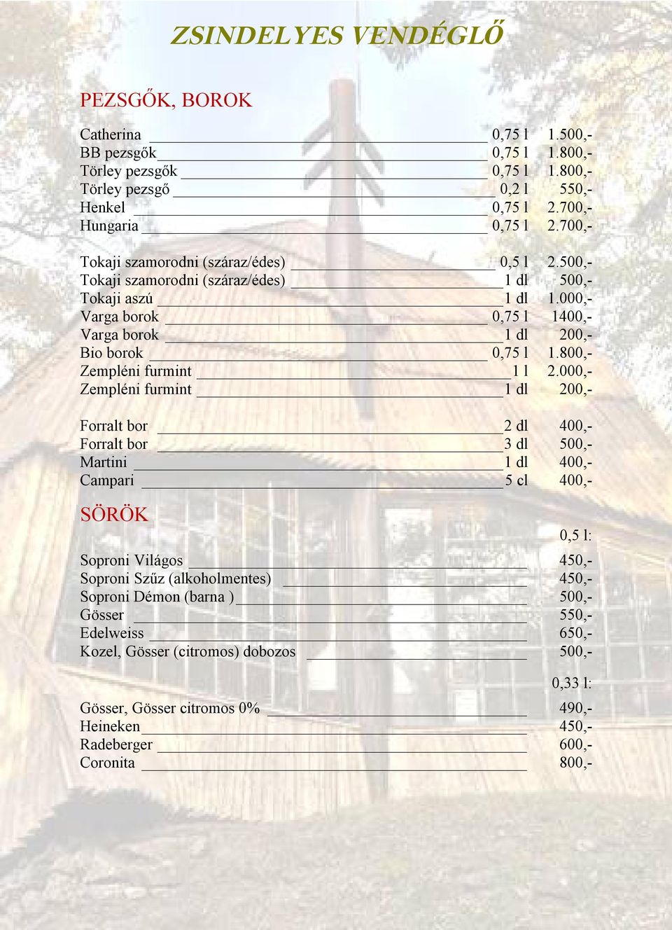 800,- Zempléni furmint 1 l 2.