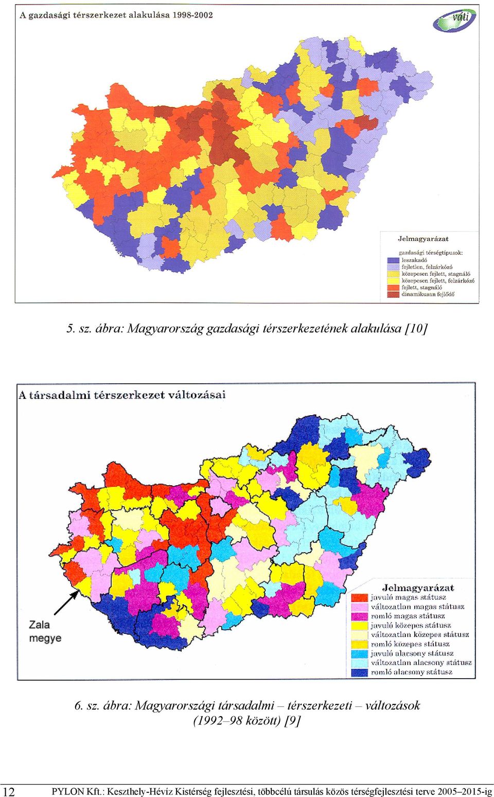 térszerkezetének alakulása [10] 6. sz.