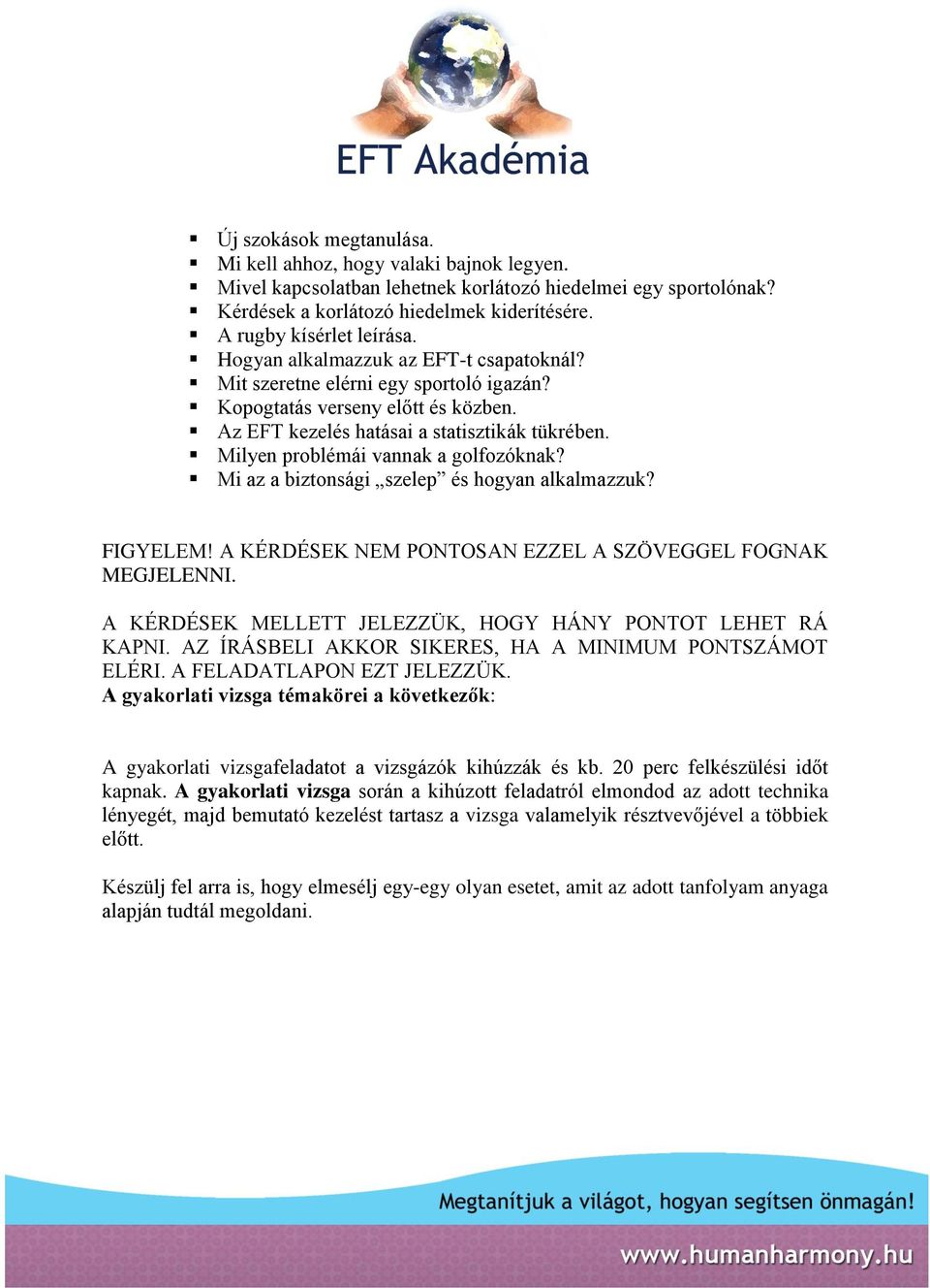 Milyen problémái vannak a golfozóknak? Mi az a biztonsági szelep és hogyan alkalmazzuk? FIGYELEM! A KÉRDÉSEK NEM PONTOSAN EZZEL A SZÖVEGGEL FOGNAK MEGJELENNI.