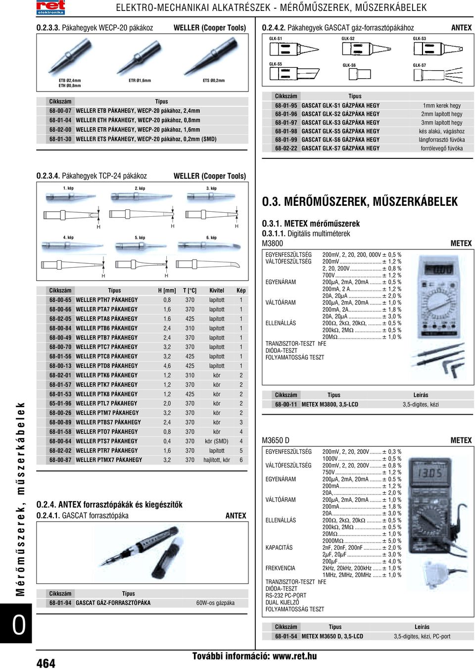 pákákoz WELLER (Cooper Tools).2.