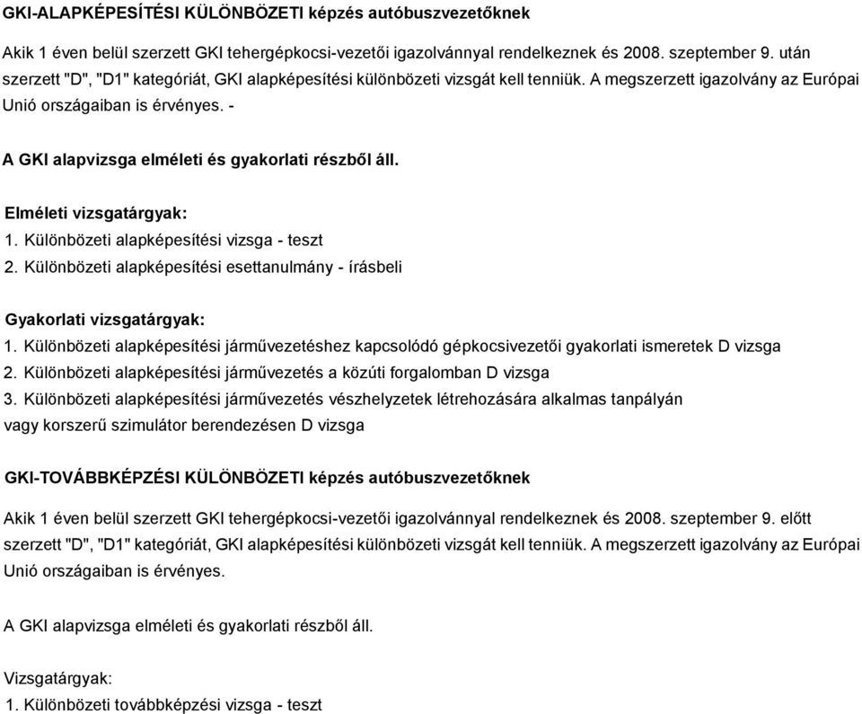 Különbözeti alapképesítési vizsga - teszt 2. Különbözeti alapképesítési esettanulmány - írásbeli 1.