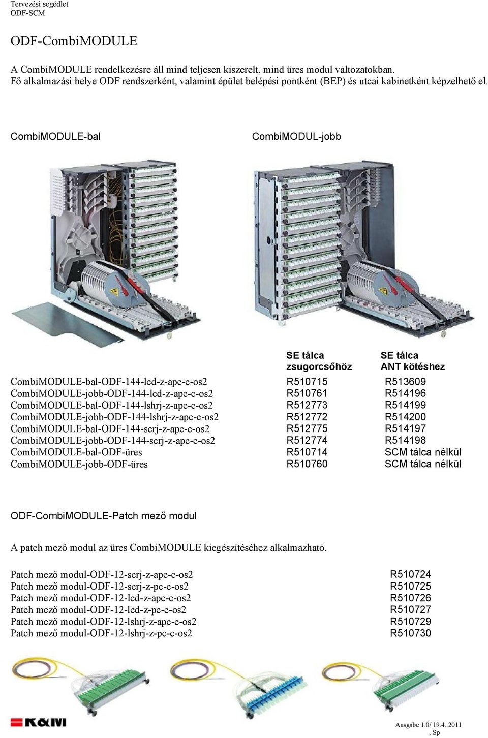 CombiMODULE-bal CombiMODUL-jobb CombiMODULE-bal-ODF--lcd-z-apc-c-os2 CombiMODULE-jobb-ODF--lcd-z-apc-c-os2 CombiMODULE-bal-ODF--lshrj-z-apc-c-os2 CombiMODULE-jobb-ODF--lshrj-z-apc-c-os2