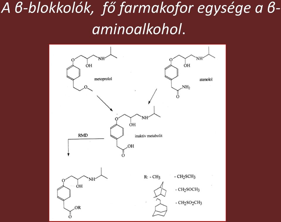 fő farmakofor