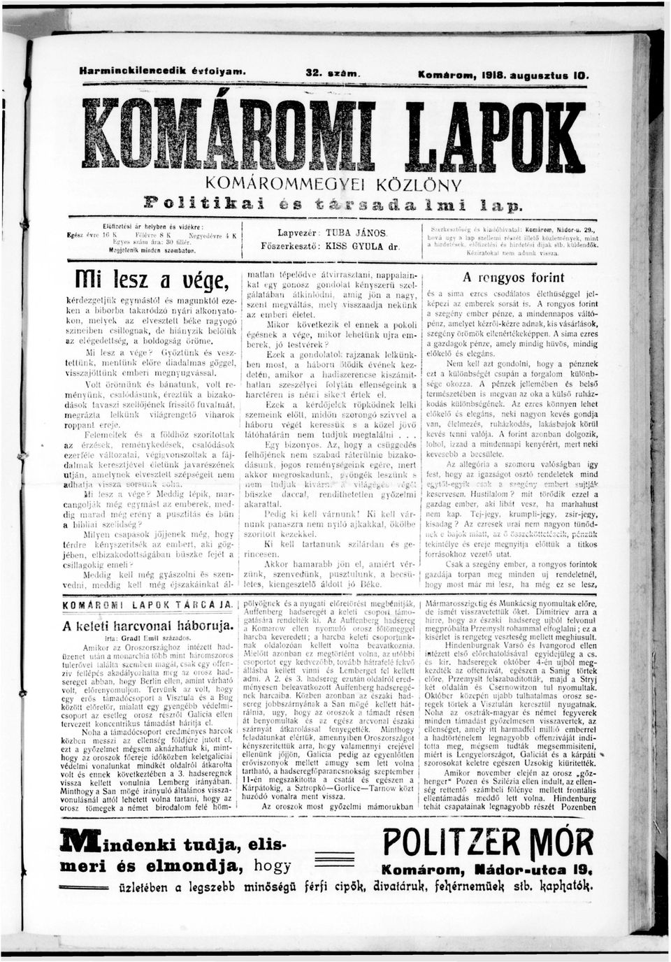 boldogság öröme. M lesz vége? Győztünk é s vesz tettünk, mentünk e l ő r e ddlms gőggel, vsszjöttünk ember megnyugvássl, Yo!