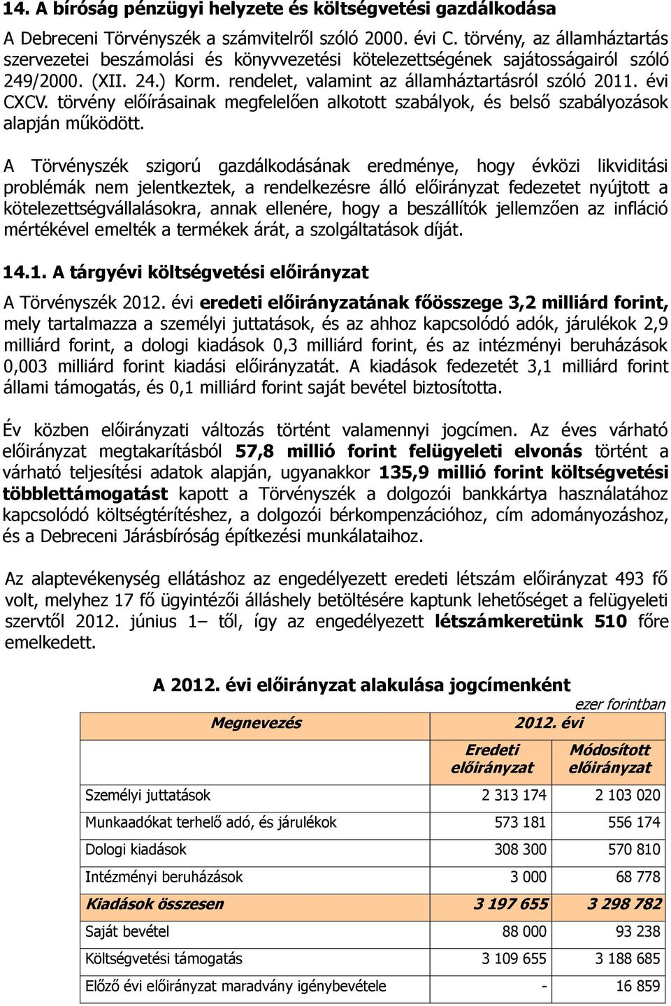 törvény előírásainak megfelelően alkotott szabályok, és belső szabályozások alapján működött.