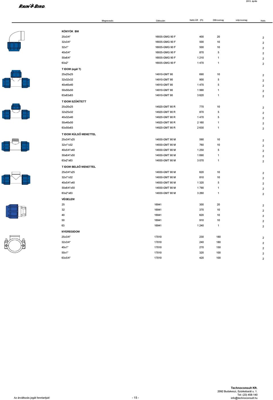 R 870 5 2 40x2x40 14920-GMT 90 R 1 470 5 2 50x40x50 14920-GMT 90 R 2 160 1 2 6x50x6 14920-GMT 90 R 2 60 1 2 T IDOM KÜLSŐ MENETTEL 25x/4"x25 1490-GMT 90 M 590 2x1"x2 1490-GMT 90 M 760 40x5/4"x40