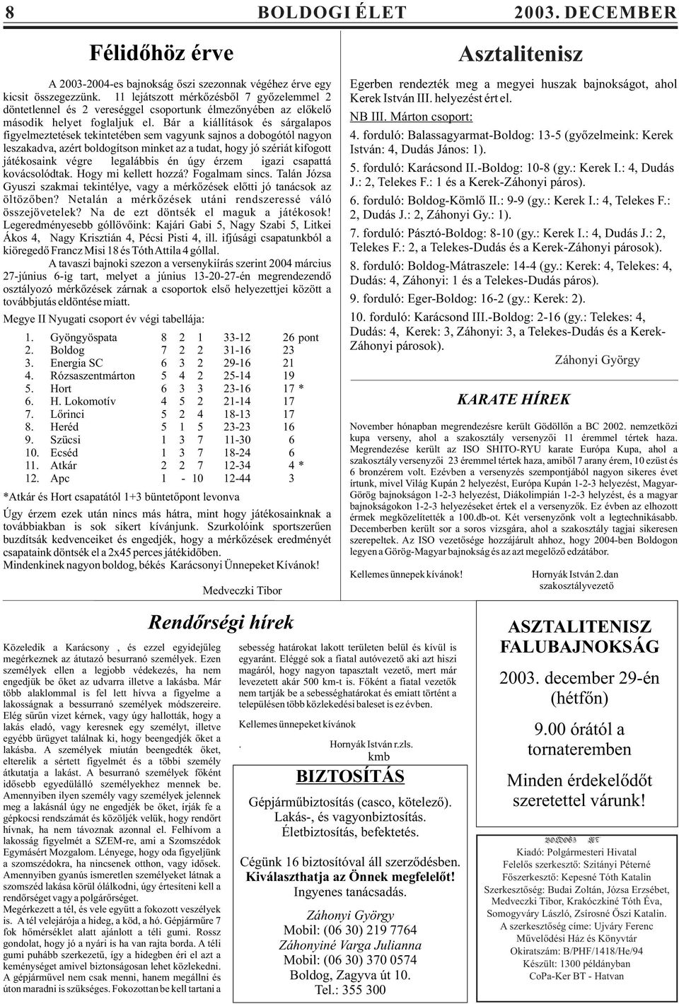 Bár a kiállítások és sárgalapos figyelmeztetések tekintetében sem vagyunk sajnos a dobogótól nagyon leszakadva, azért boldogítson minket az a tudat, hogy jó szériát kifogott játékosaink végre