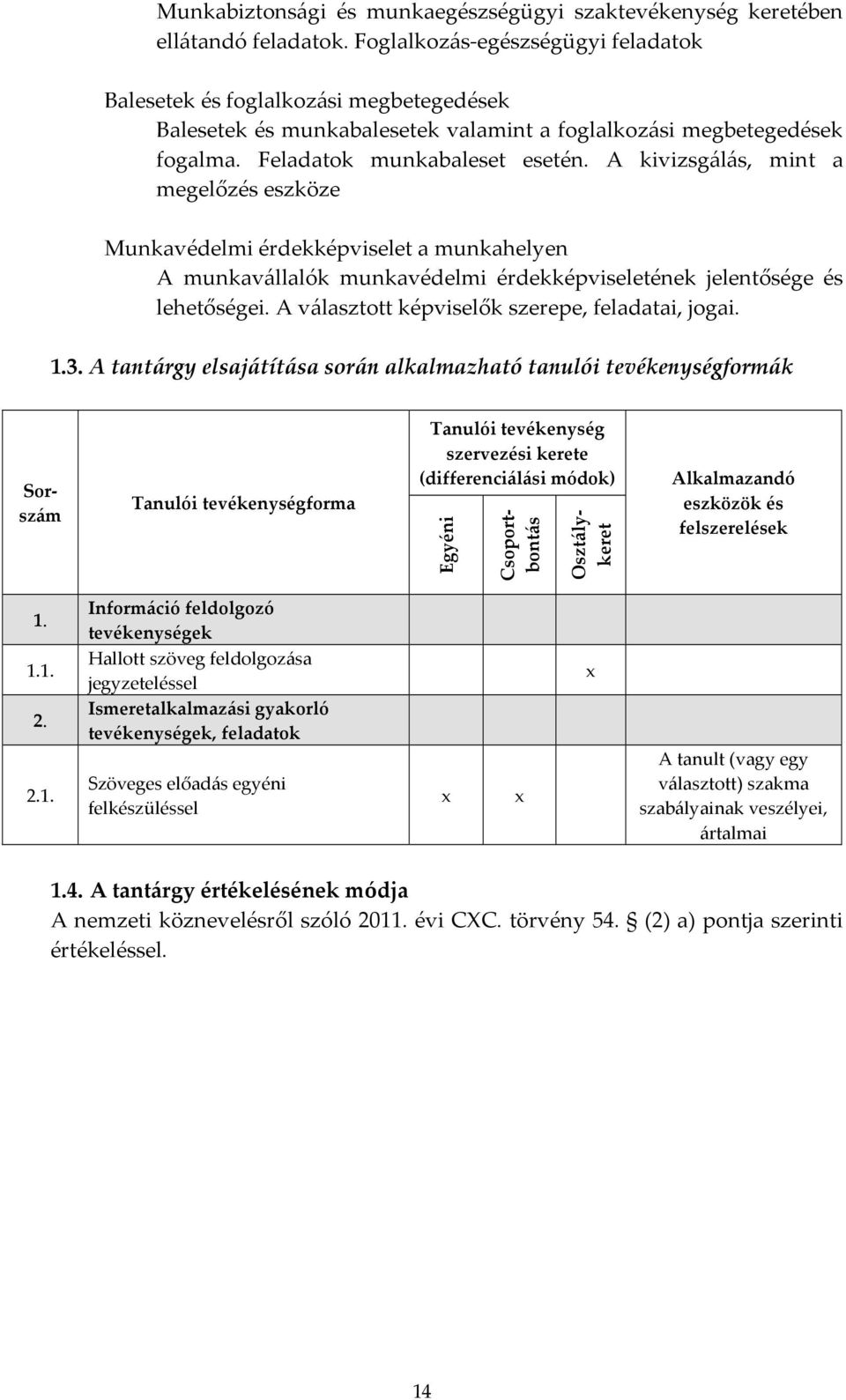 A kivizsgálás, mint a megelőzés eszköze Munkavédelmi érdekképviselet a munkahelyen A munkavállalók munkavédelmi érdekképviseletének jelentősége és lehetőségei.