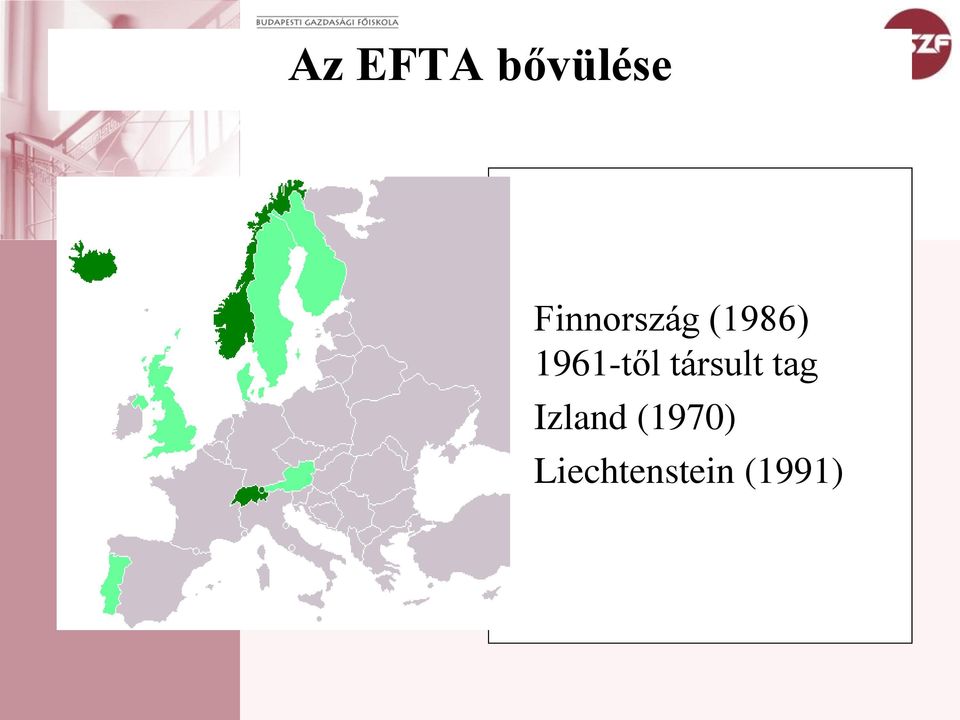 1961-től társult tag