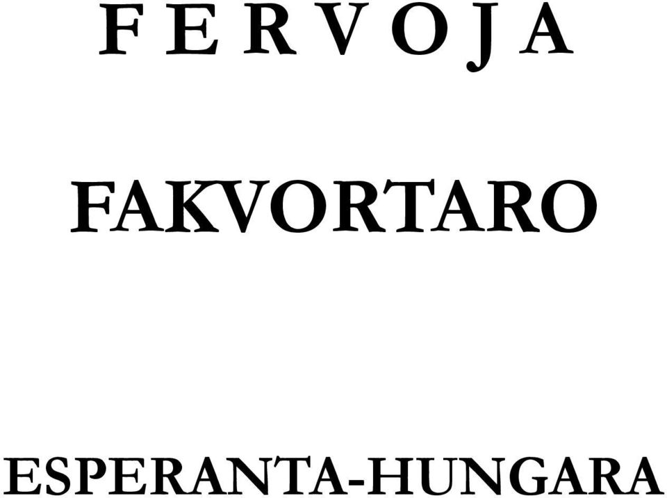 FAKVORTARO