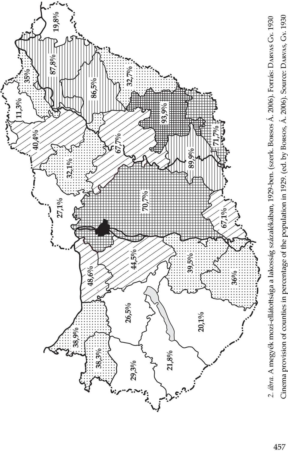 (szerk. Borsos Á. 2006). Forrás: Darvas Gy.