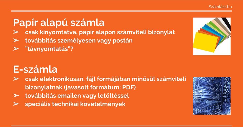 E-számla csak elektronikusan, fájl formájában minősül számviteli