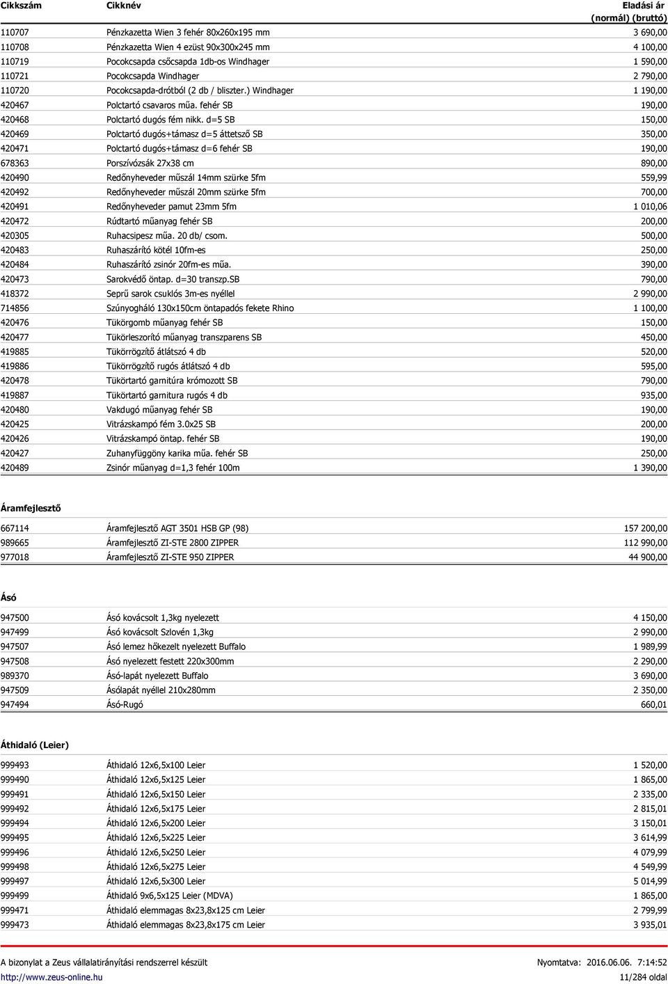 ) Windhager Polctartó csavaros műa. fehér SB Polctartó dugós fém nikk.