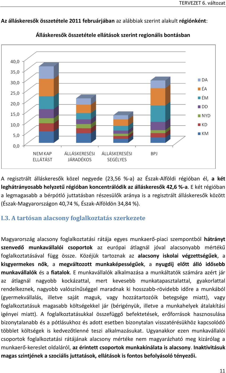 E két régióban a legmagasabb a bérpótló juttatásban részesülők aránya is a regisztrált álláskeresők között (Észak-Magyarországon 40,74 %, Észak-Alföldön 34