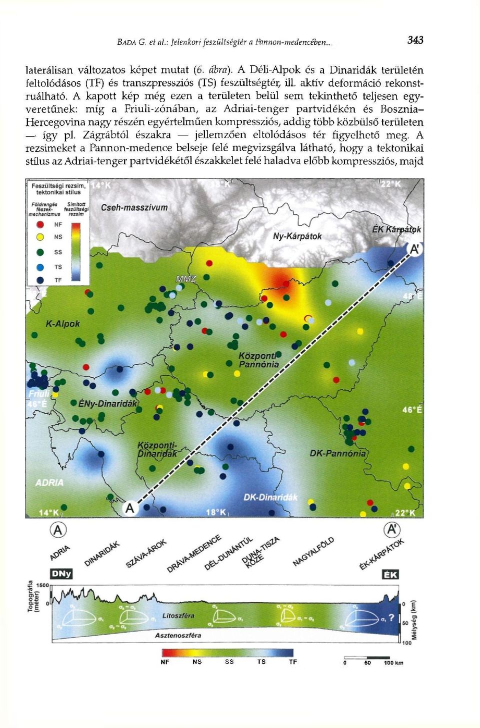 A kapott kép még ezen a területen belül sem tekinthető teljesen egyveretűnek: míg a Friuli-zónában, az Adriai-tenger partvidékén és Bosznia- Hercegovina nagy részén egyértelműen