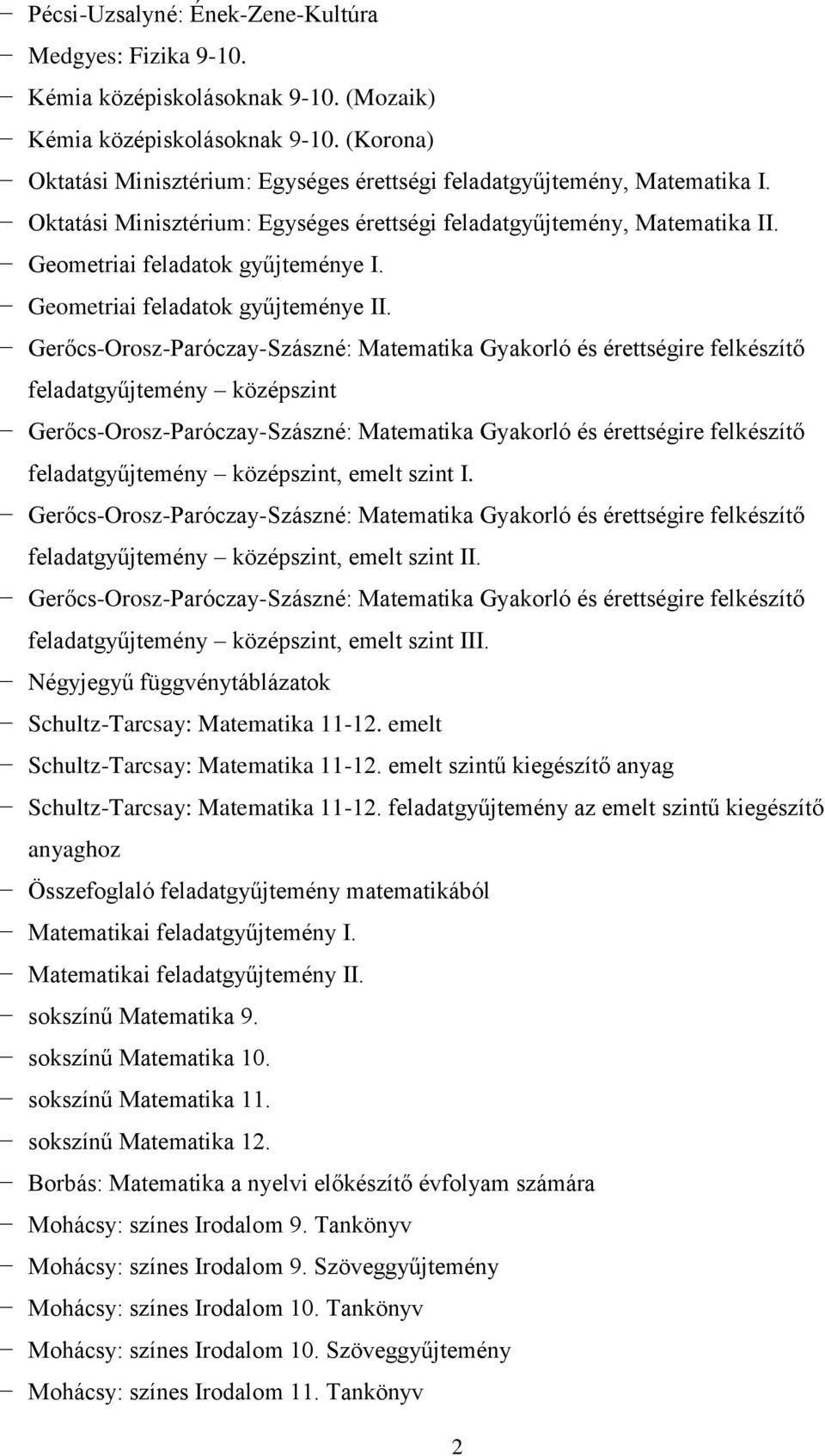 Geometriai feladatok gyűjteménye II.