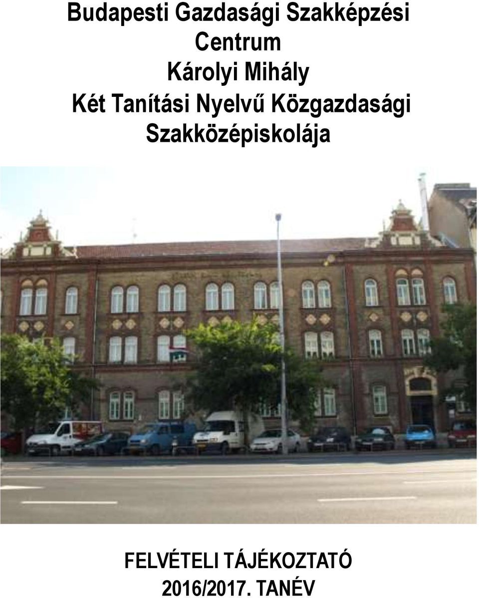 Nyelvű Közgazdasági