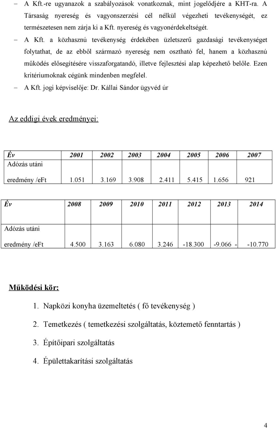 a közhasznú tevékenység érdekében üzletszerű gazdasági tevékenységet folytathat, de az ebből származó nyereség nem osztható fel, hanem a közhasznú működés elősegítésére visszaforgatandó, illetve