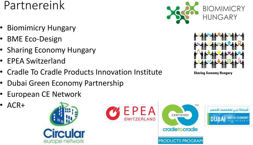To Cradle Products Innovation Institute Dubai