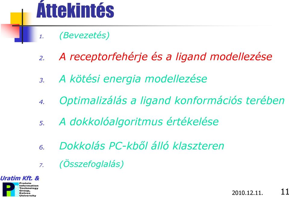 A kötési energia modellezése 4.