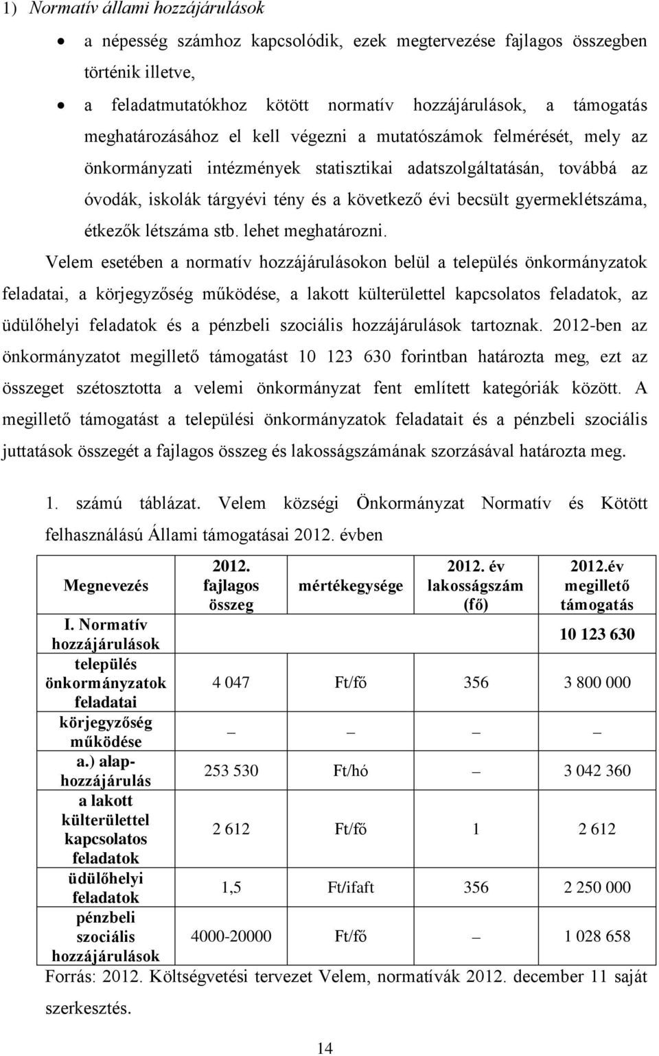 gyermeklétszáma, étkezők létszáma stb. lehet meghatározni.