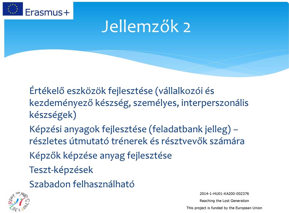 fejlesztése (feladatbank jelleg) részletes útmutató trénerek és