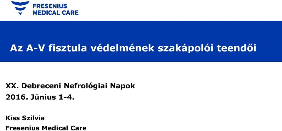 Debreceni Nefrológiai Napok 2016.