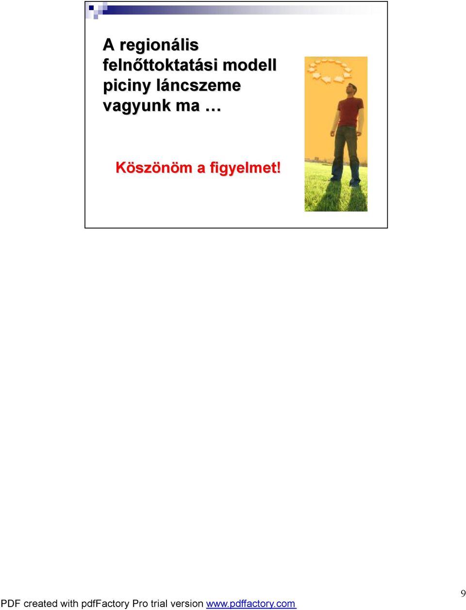 modell piciny láncszeme