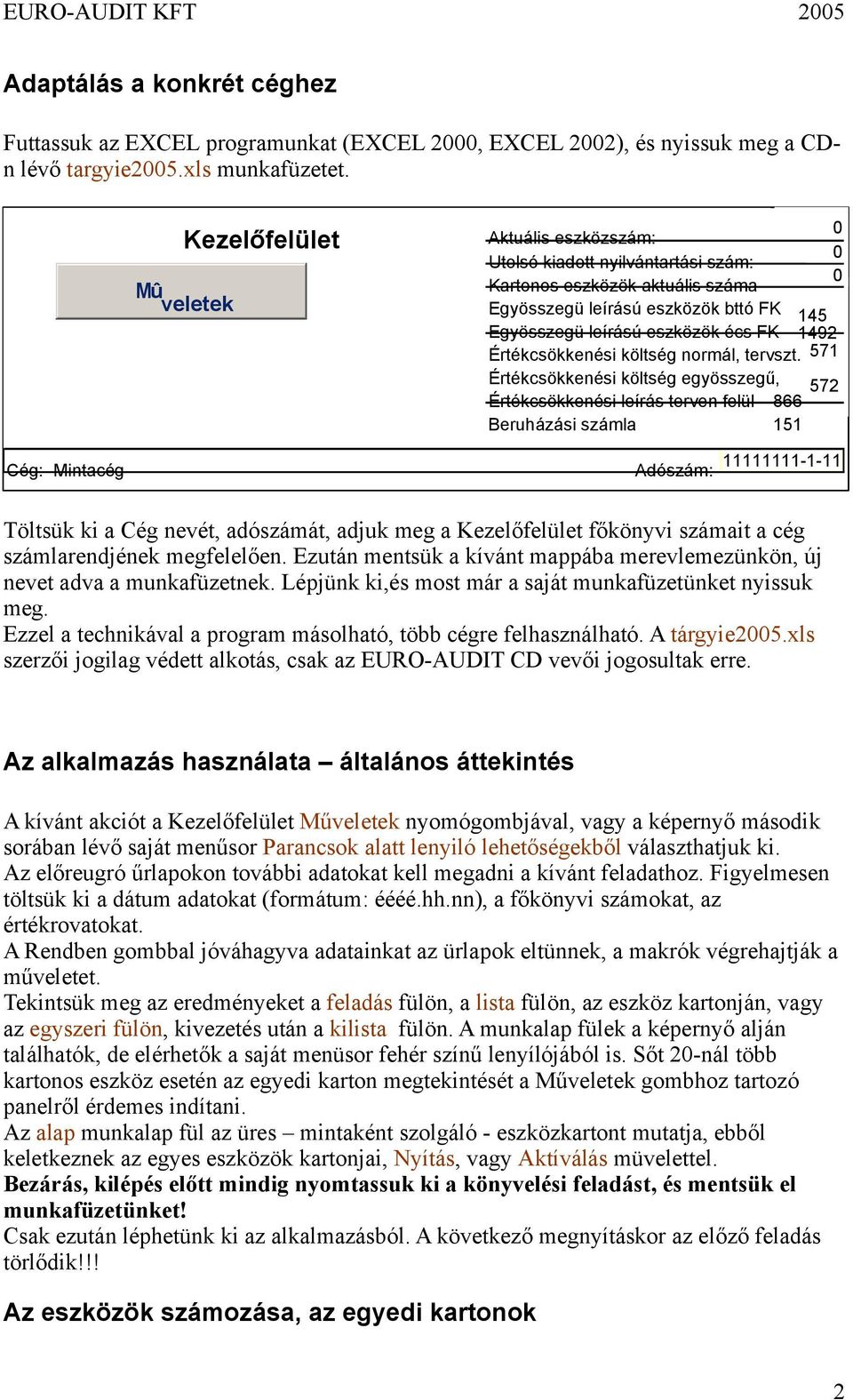 Értékcsökkenési költség normál, tervszt.