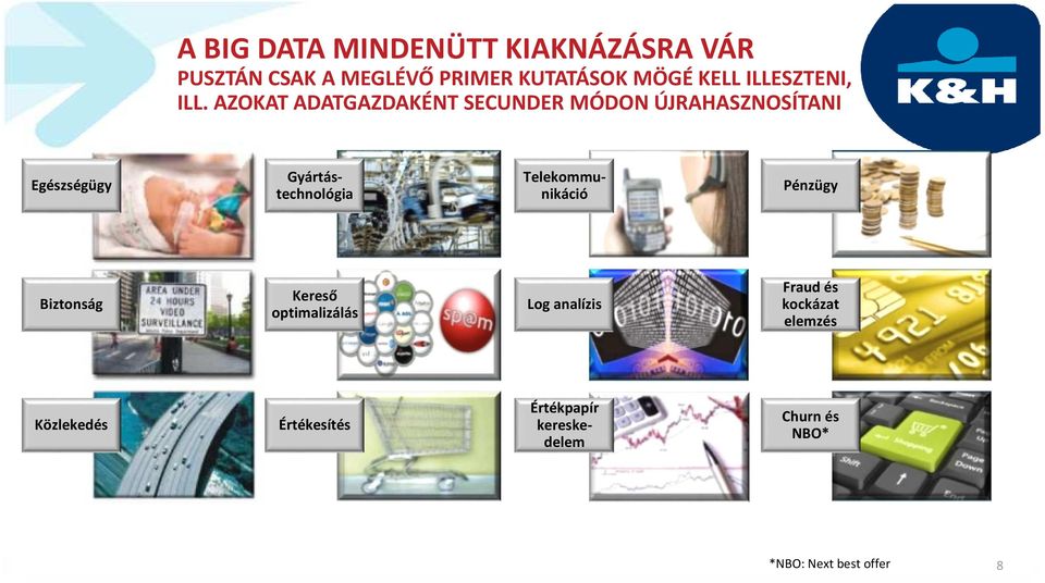 AZOKAT ADATGAZDAKÉNT SECUNDER MÓDON ÚJRAHASZNOSÍTANI Egészségügy Gyártástechnológia