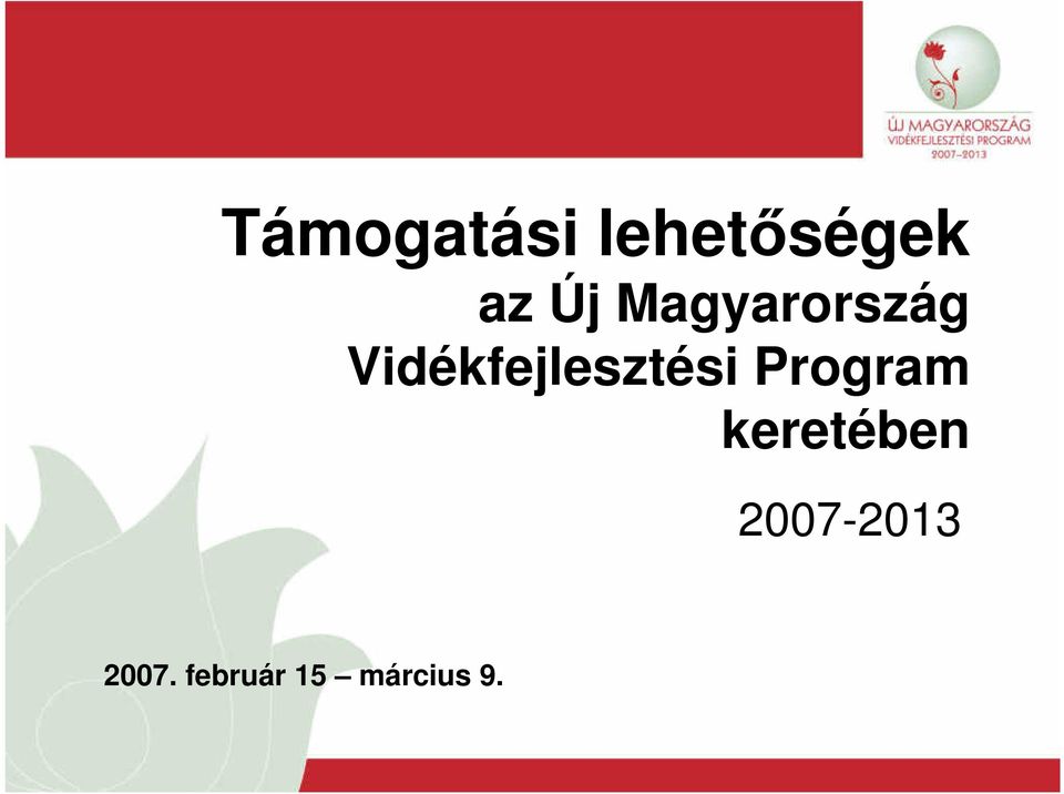 Vidékfejlesztési Program