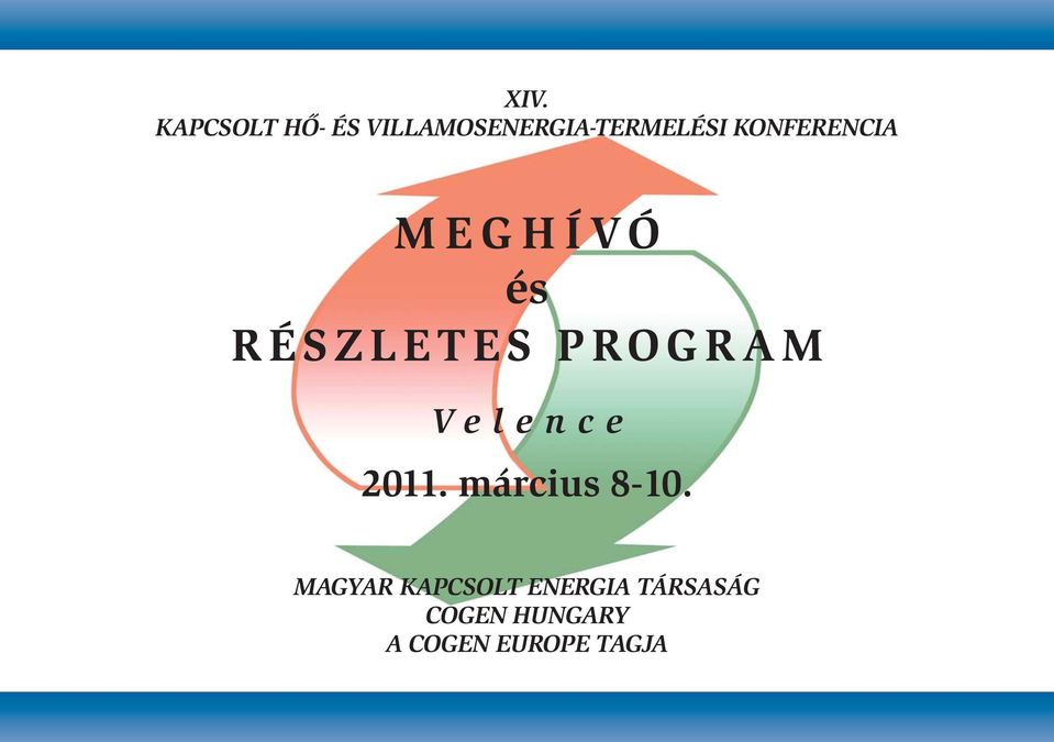 és RÉSZLETES PROGRAM Velence 2011.