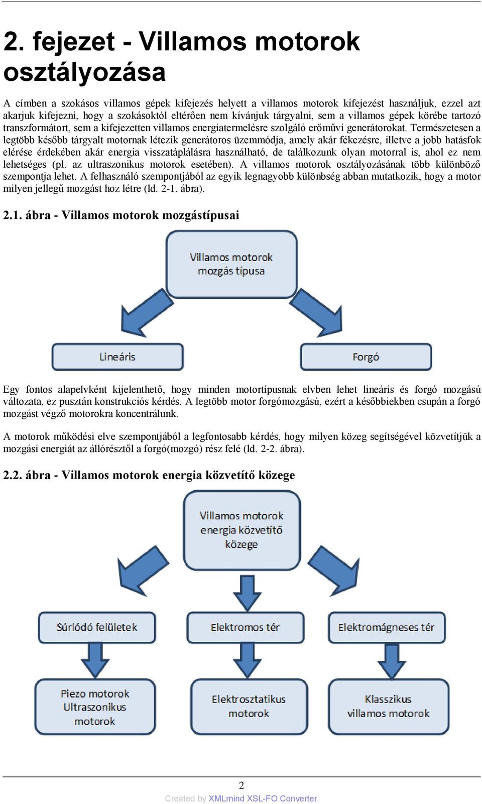 Természetesen a legtöbb később tárgyalt motornak létezik generátoros üzemmódja, amely akár fékezésre, illetve a jobb hatásfok elérése érdekében akár energia visszatáplálásra használható, de