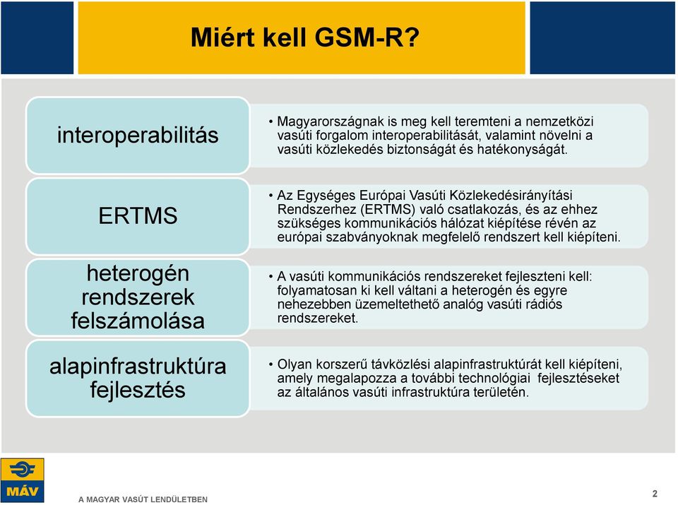 kiépítése révén az európai szabványoknak megfelelő rendszert kell kiépíteni.