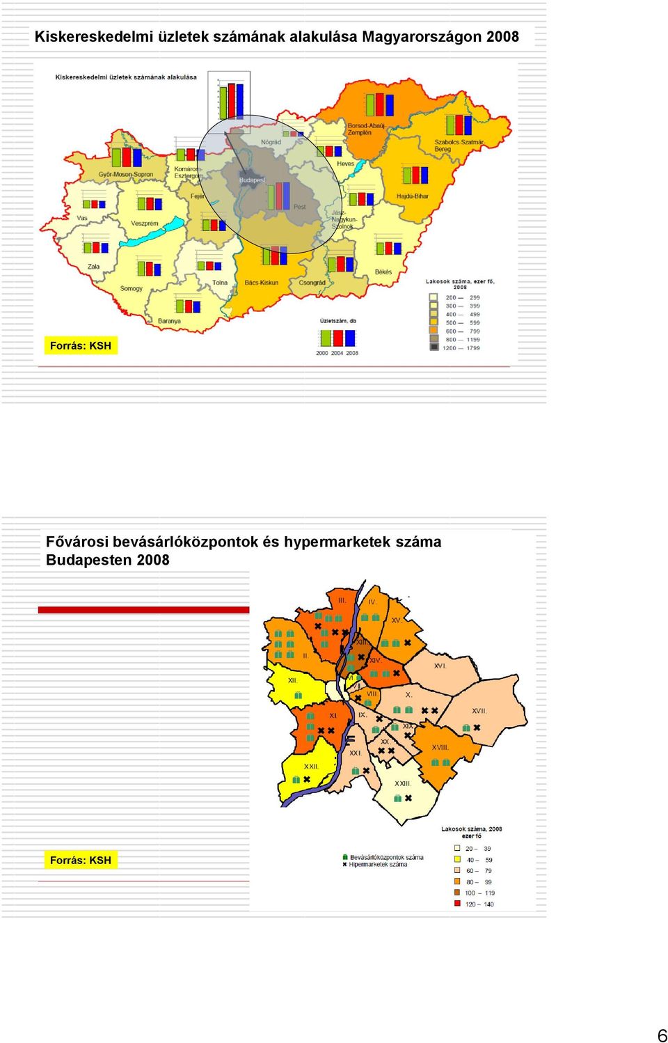 KSH Fővárosi bevásárlóközpontok és