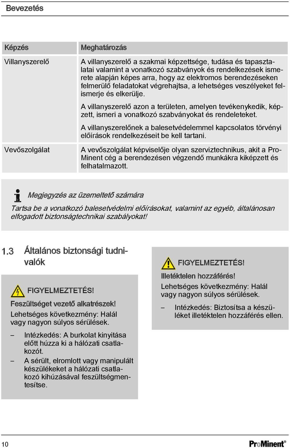 A villanyszerelő azon a területen, amelyen tevékenykedik, képzett, ismeri a vonatkozó szabványokat és rendeleteket.