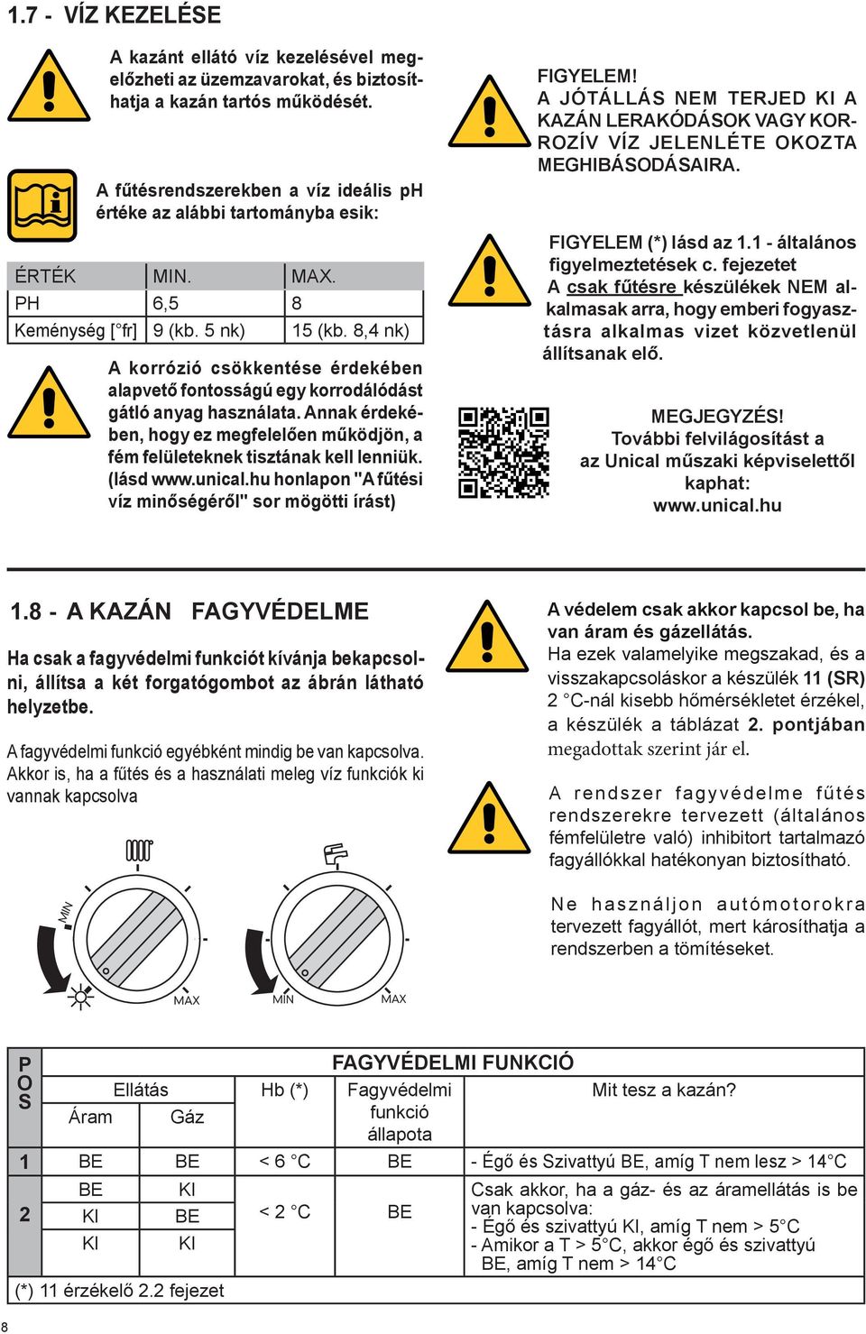 8,4 nk) A korrózió csökkentése érdekében alapvető fontosságú egy korrodálódást gátló anyag használata. Annak érdekében, hogy ez megfelelően működjön, a fém felületeknek tisztának kell lenniük.