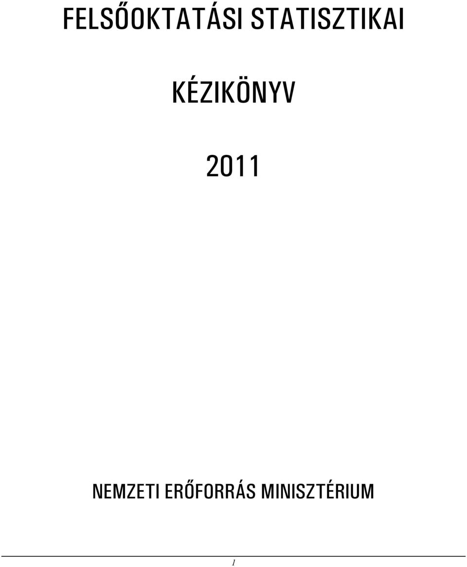 KÉZIKÖNYV 2011