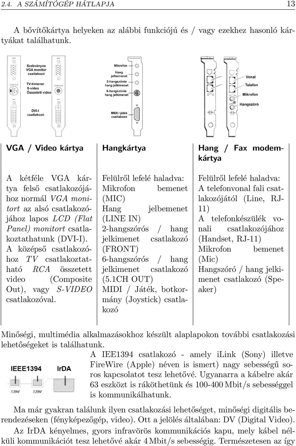 A középső csatlakozóhoz TV csatlakoztatható RCA összetett video (Composite Out), vagy S-VIDEO csatlakozóval.