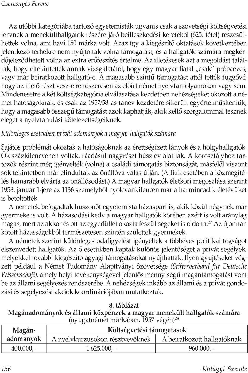 Azaz így a kiegészítő oktatások következtében jelentkező terhekre nem nyújtottak volna támogatást, és a hallgatók számára megkérdőjeleződhetett volna az extra erőfeszítés értelme.