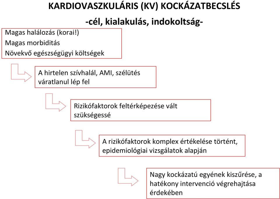 AMI, szélütés váratlanul lép fel Rizikófaktorok feltérképezése vált szükségessé A rizikófaktorok