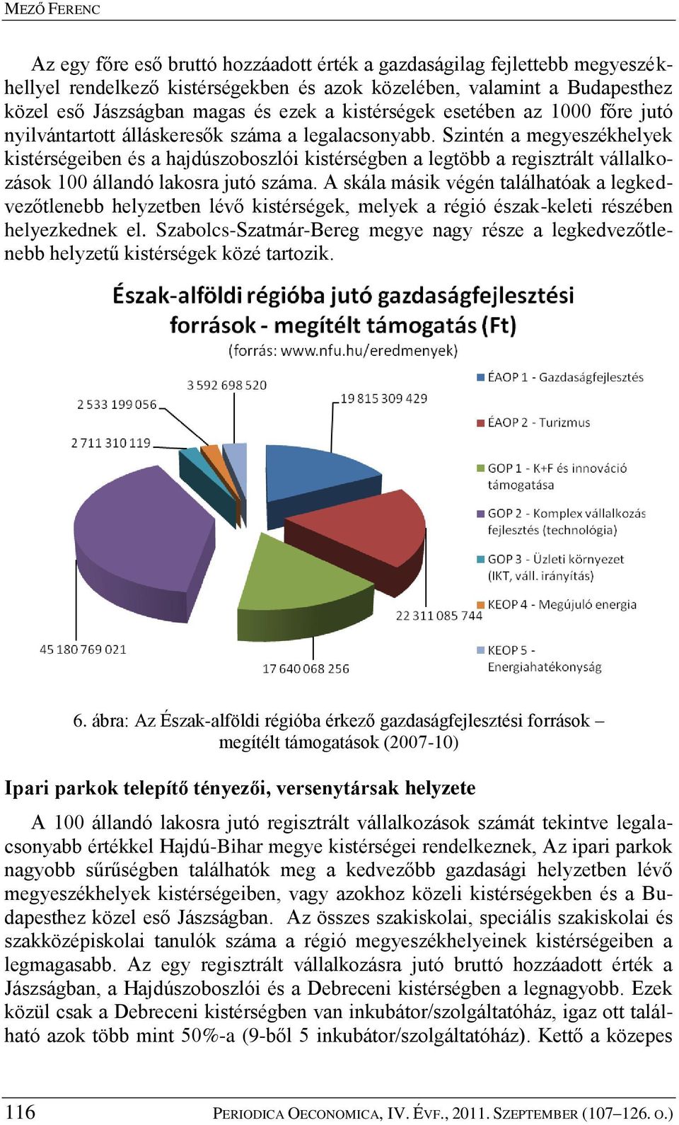 Szintén a megyeszékhelyek kistérségeiben és a hajdúszoboszlói kistérségben a legtöbb a regisztrált vállalkozások 100 állandó lakosra jutó száma.