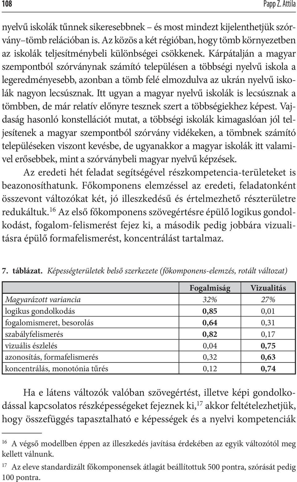 Kárpátalján a magyar szempontból szórványnak számító településen a többségi nyelvű iskola a legeredményesebb, azonban a tömb felé elmozdulva az ukrán nyelvű iskolák nagyon lecsúsznak.