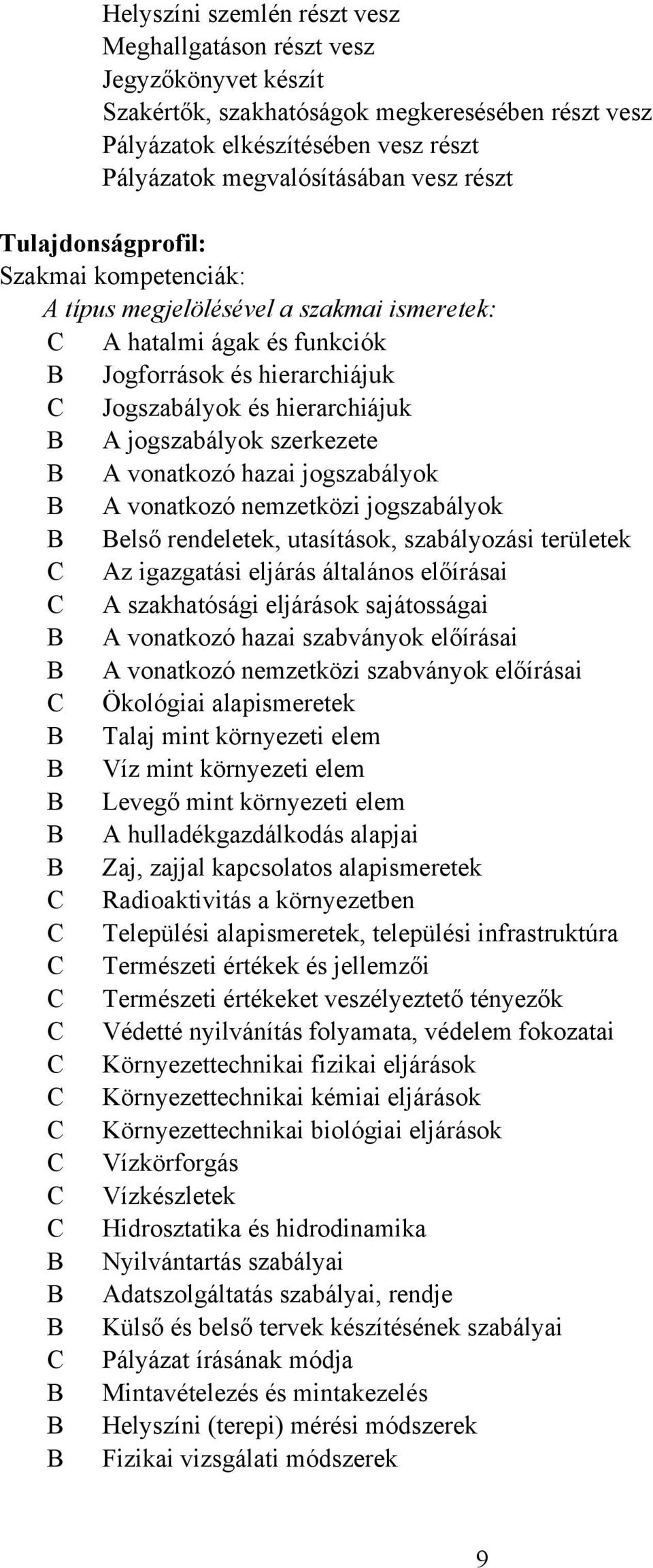 szerkezete A vonatkozó hazai jogszabályok A vonatkozó nemzetközi jogszabályok első rendeletek, utasítások, szabályozási területek Az igazgatási eljárás általános előírásai A szakhatósági eljárások