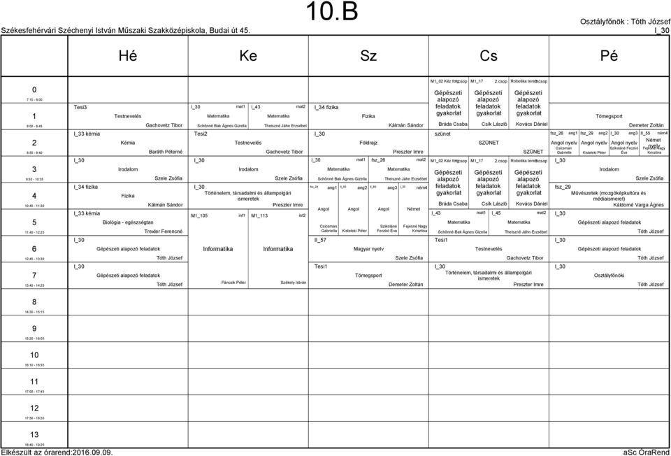 M_ Kéz forg.csop Bráda Csaba szünet M_ Kéz forg.csop I_ Bráda Csaba M_.csop M_ Csík László.csop Csík László I_ Robotika terem.csop Kovács Dániel Robotika terem.