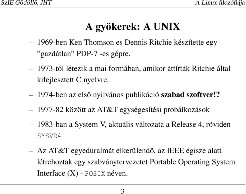 1974-ben az első nyilvános publikáció szabad szoftver!